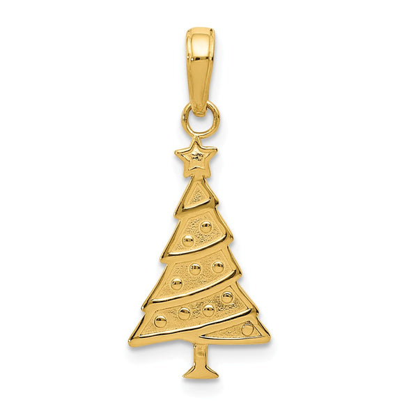 Solid,Casted,Satin,14K Yellow Gold,Textured Back