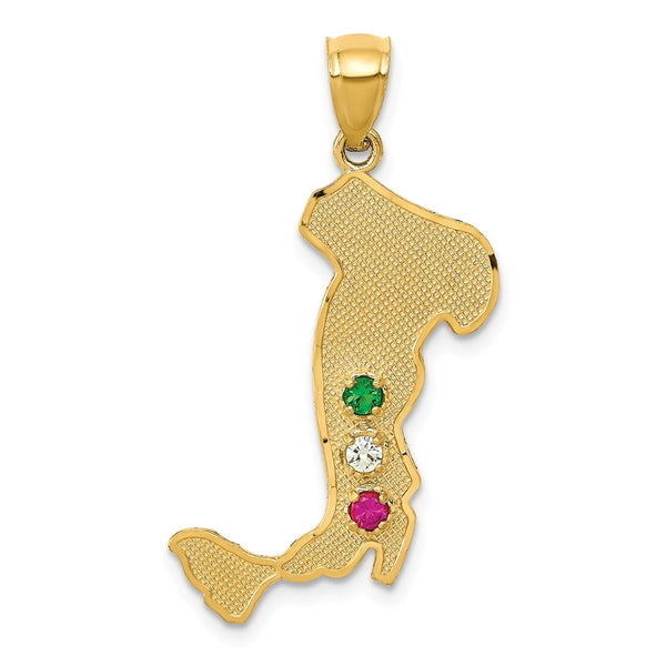 Solid,Casted,Diamond Cut,Satin,14K Yellow Gold,Synthetic