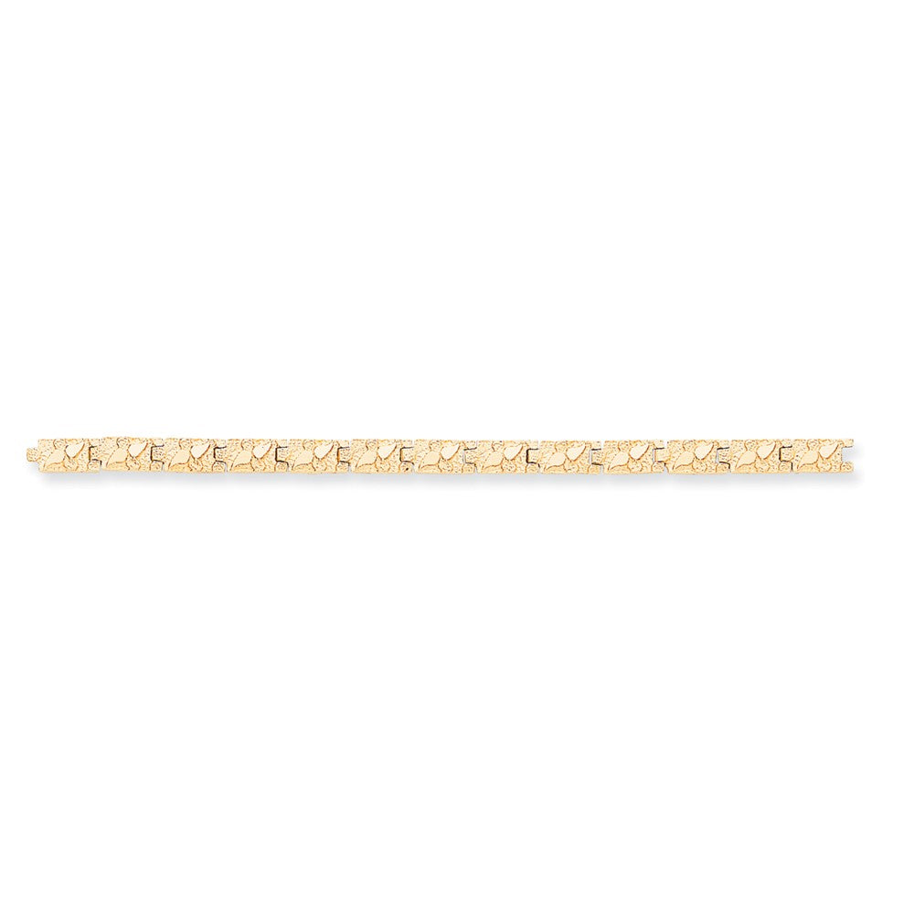 Solid,Casted,Polished,14K Yellow Gold,Fold-Over Clasp