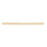 Solid,Casted,Polished,14K Yellow Gold,Fold-Over Clasp