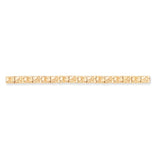 Solid,Casted,Polished,14K Yellow Gold,Fold-Over Clasp