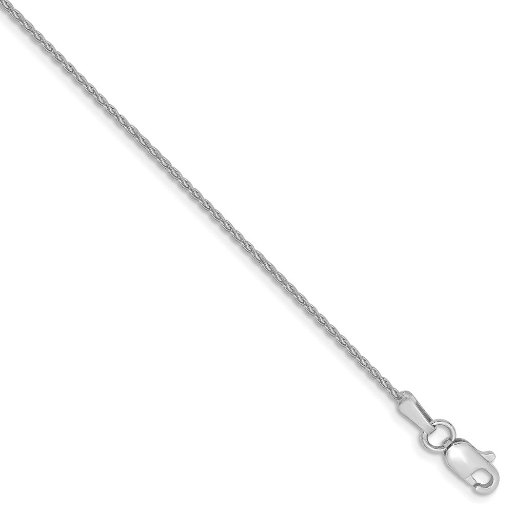 Solid,14K White Gold,Lobster Clasp