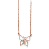 Necklaces,Themed Necklace,Gold,Rose,14K,17 in,2 mm,16 mm,18 mm,Spring Ring,Fancy