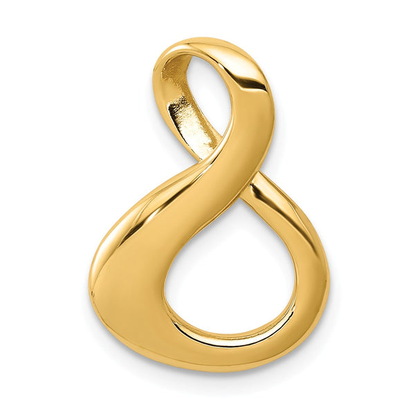 Solid,Casted,Polished,14K Yellow Gold,Fits Up to 3mm Regular,Fits Up to 6mm Fancy