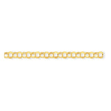 Diamond Cut,14K Yellow Gold,Hollow,Lobster Clasp