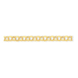 Diamond Cut,14K Yellow Gold,Hollow,Lobster Clasp