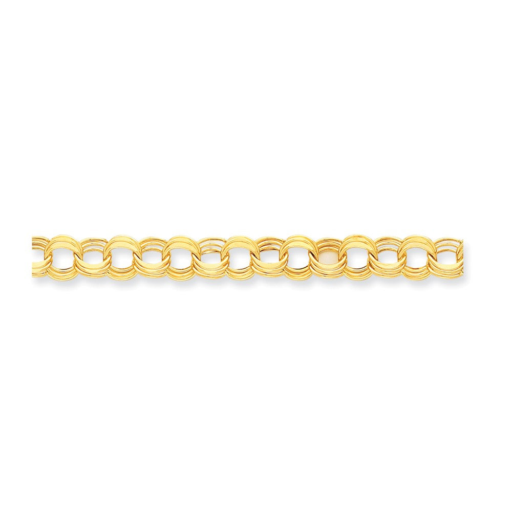 Diamond Cut,14K Yellow Gold,Hollow,Lobster Clasp