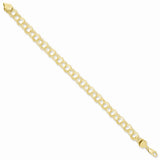 Solid,Polished,14K Yellow Gold,Lobster Clasp