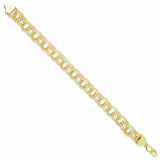 Solid,Polished,14K Yellow Gold,Box Chain