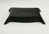 leather tray hot pink and black bottom