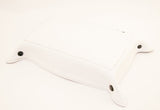 leather tray black and white bottom