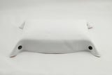 leather tray orange and white bottom