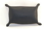 leather tray red and black bottom
