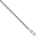 Solid,14K White Gold,Lobster Clasp