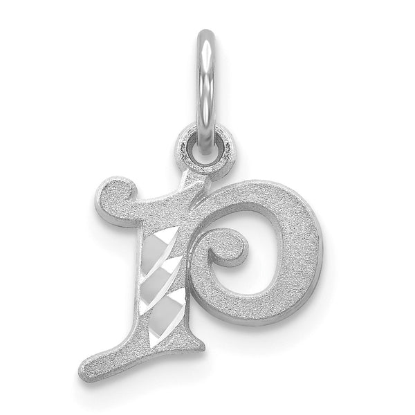 Solid,Casted,Diamond Cut,Satin,14K White Gold