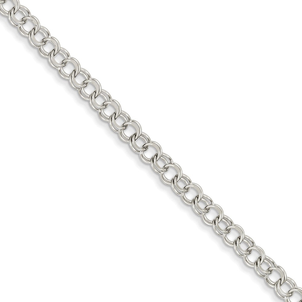 Solid,Polished,14K White Gold,Lobster Clasp