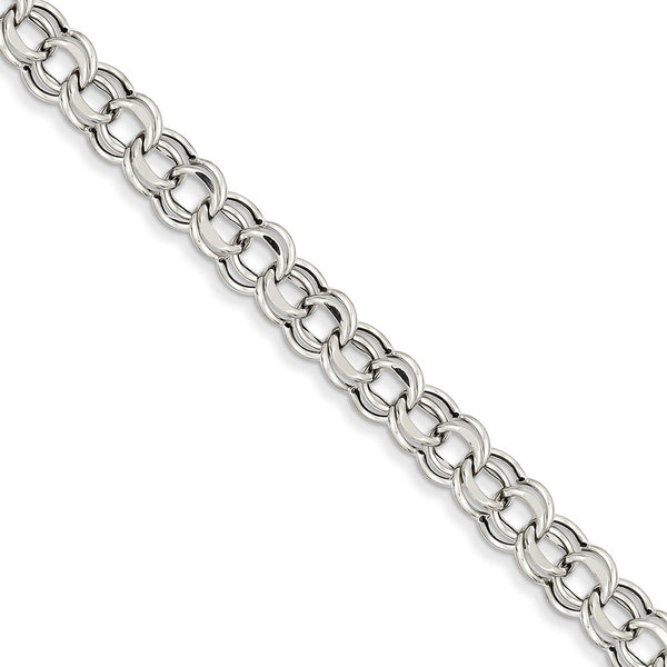 Diamond Cut,14K White Gold,Hollow,Lobster Clasp