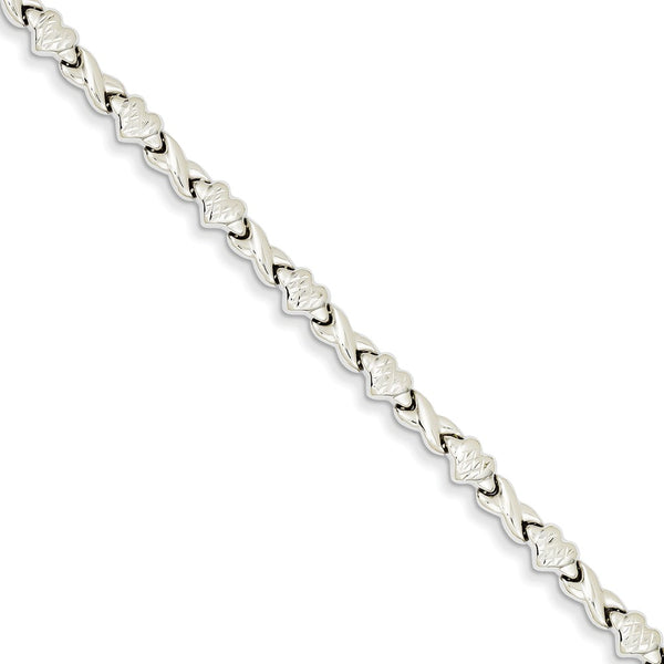 Diamond Cut,Polished,14K White Gold,Flat Back,Fancy Lobster Clasp