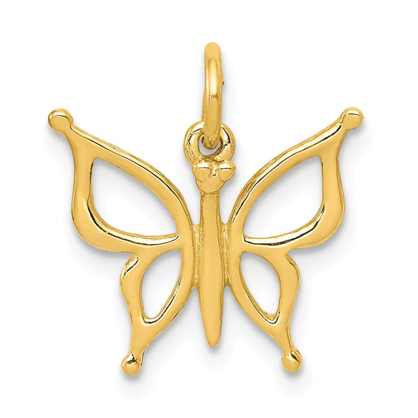 Solid,Casted,Polished,14K Yellow Gold