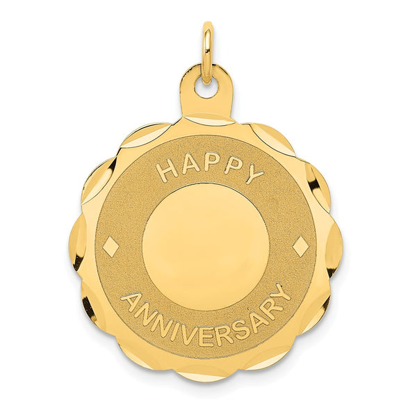 Polished,Satin,14K Yellow Gold,Stamped,Flat Back,Engravable,Faceted,Laser Etched