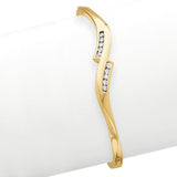 Bracelets,Bangle,Gold,Yellow,14K,7 mm,Polished,7 mm,Hinged,Casted,Diamond-cut,Safety Clasp,Diamond,G-I,Natural,Round,White,2.00 mm,2,0.035 ct,I1 (AA),Diamond,G-I,Natural,Round,2.10 mm,4,0.039 ct,I1 (AA),Diamond,G-I,Natural,Round,2.20 mm,4,0.041 ct,I1 (AA),Above $600