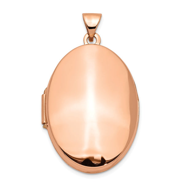 Polished,14K Yellow Gold Rose Gold,Not Engraveable By QG,Holds 2 Photos
