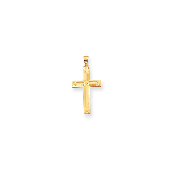 Solid,Polished,14K Yellow Gold,Stamped,Flat Back,Engravable