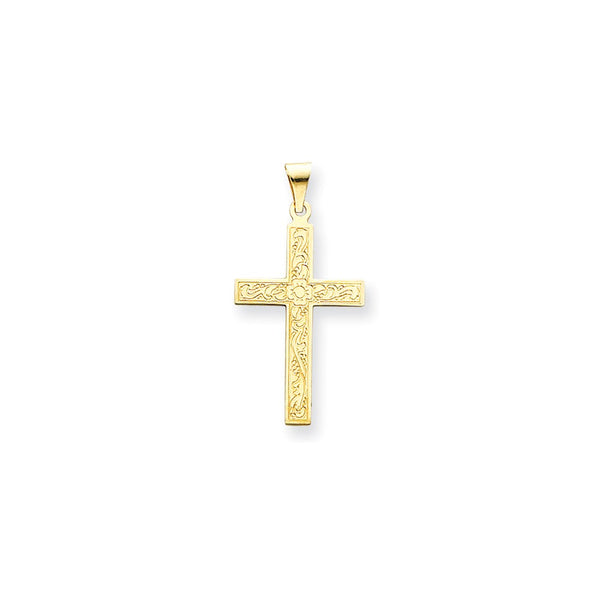 Solid,Polished,14K Yellow Gold,Stamped,Engravable,Satin Back