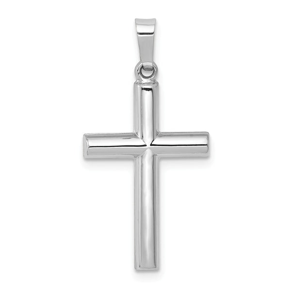 Polished,14K White Gold,Hollow,Brushed