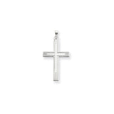 Solid,Casted,Polished,14K White Gold,Engravable