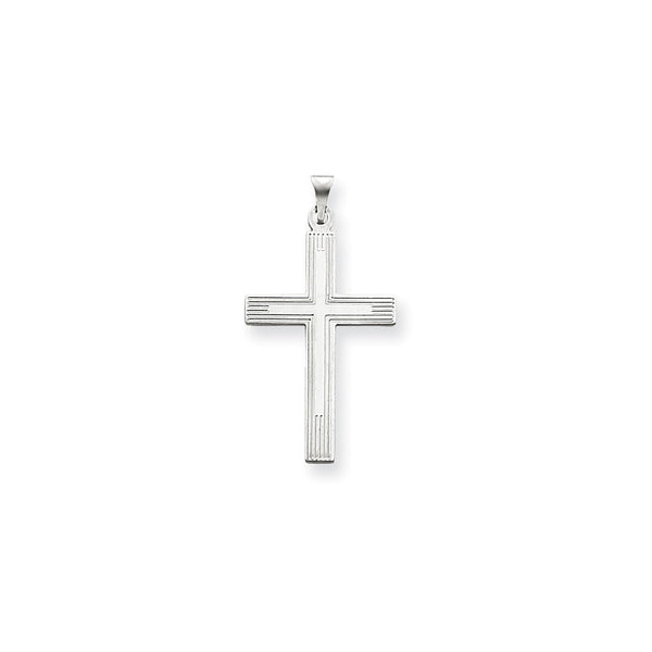 Solid,Casted,Polished,14K White Gold,Engravable