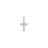 Solid,Casted,Polished,14K White Gold,Stamped,Flat Back,Not Engraveable By QG