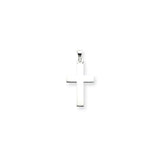 Solid,Polished,14K White Gold,Stamped,Engravable,Polished Back