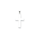 Solid,Polished,14K White Gold,Stamped,Engravable,Satin Back