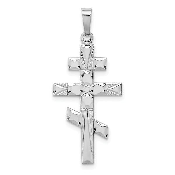 Solid,Polished,Die Struck,14K White Gold