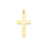 Solid,Polished,14K Yellow Gold,Stamped,Engravable,Satin Back