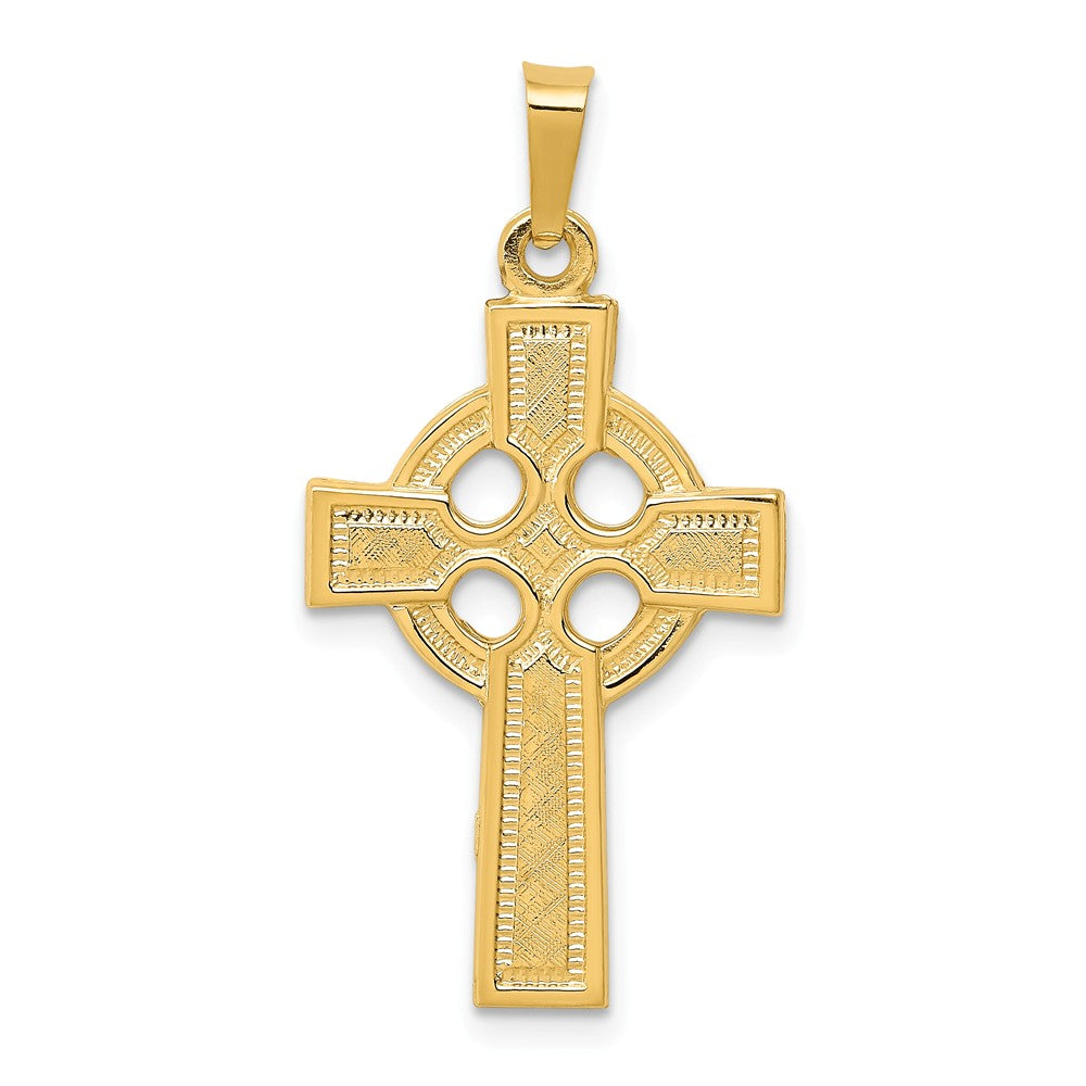 Solid,Polished,Die Struck,14K Yellow Gold