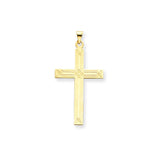 Solid,Polished,14K Yellow Gold,Stamped,Engravable,Satin Back