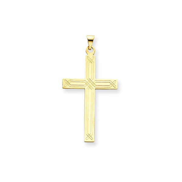 Solid,Polished,14K Yellow Gold,Stamped,Engravable,Satin Back