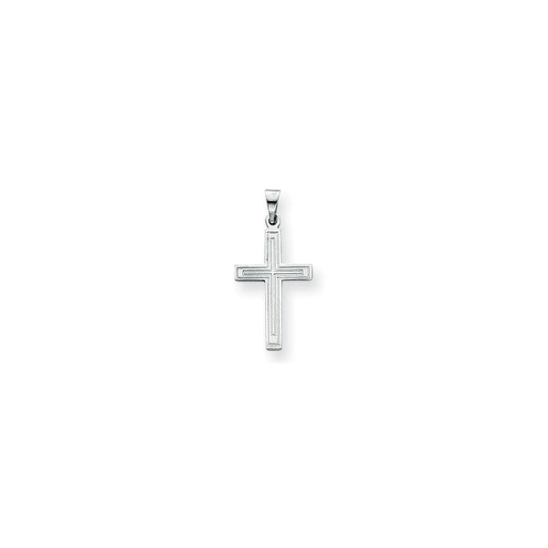 Solid,Polished,14K White Gold,Stamped,Not Engraveable,Satin Back