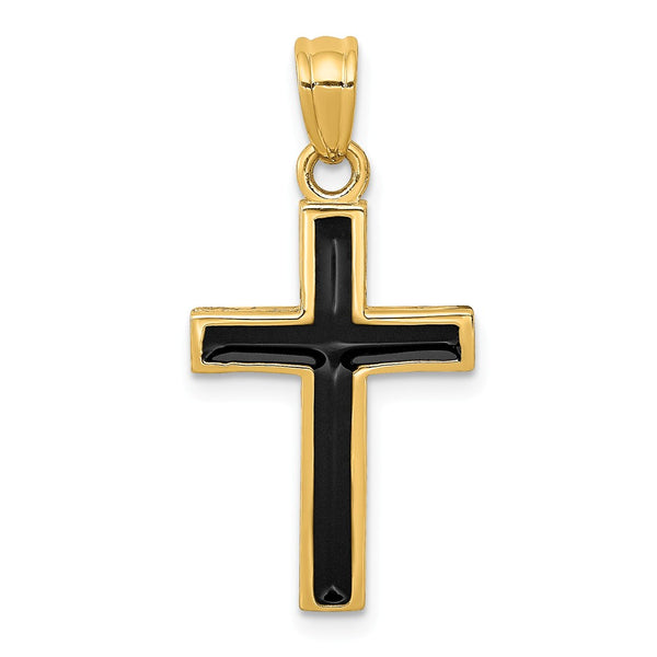 Solid,Casted,Polished,14K Yellow Gold,Flat Back,Reversible,Epoxy Resin,Textured Back