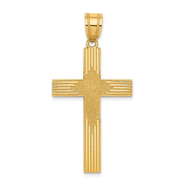 Polished,14K Yellow Gold,Stamped,Polished Back,Not Engraveable By QG,Laser Etched