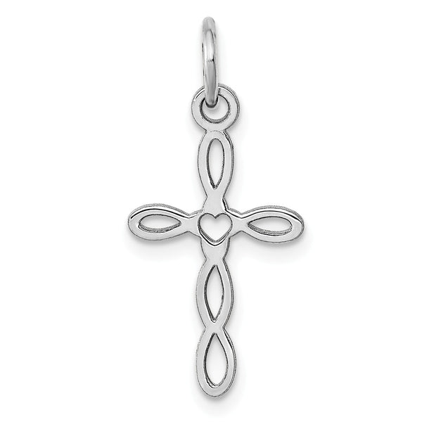 Solid,Polished,14K White Gold,Polished Back,Laser Etched,Flat