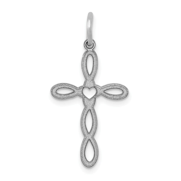 Solid,Polished,14K White Gold,Polished Back,Laser Etched,Flat