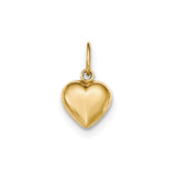 Polished,3-D,14K Yellow Gold,Hollow