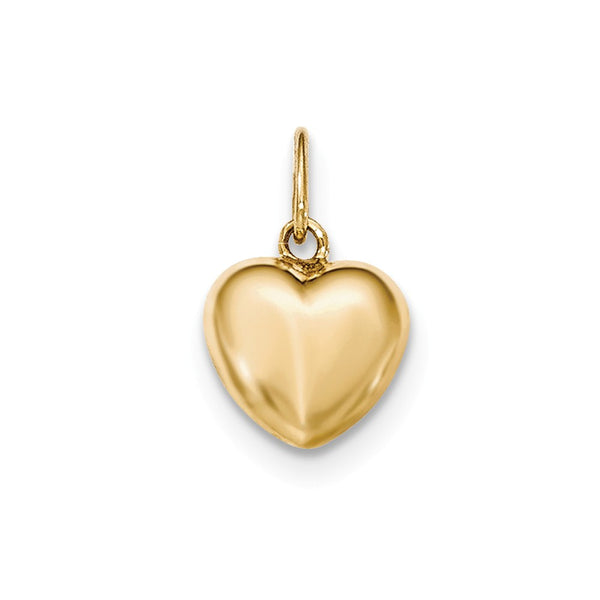 Polished,3-D,14K Yellow Gold,Hollow