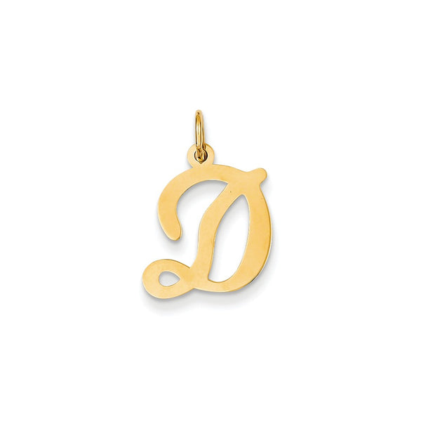 Solid,Polished,14K Yellow Gold,Laser-Cut