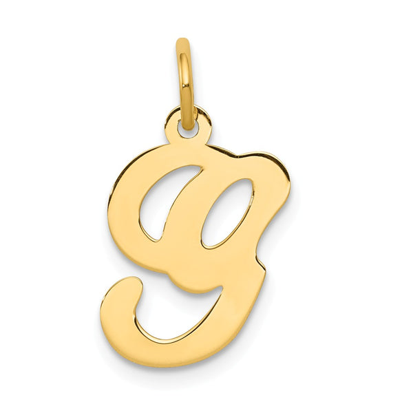 Solid,Polished,14K Yellow Gold,Laser-Cut