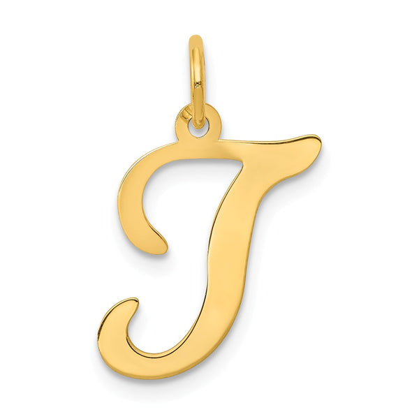 Solid,Polished,14K Yellow Gold,Laser-Cut