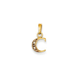 Solid,Polished,14K Yellow Gold & Rhodium,Diamond,Prong Set